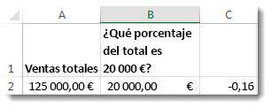 como sacar un porcentaje en excel