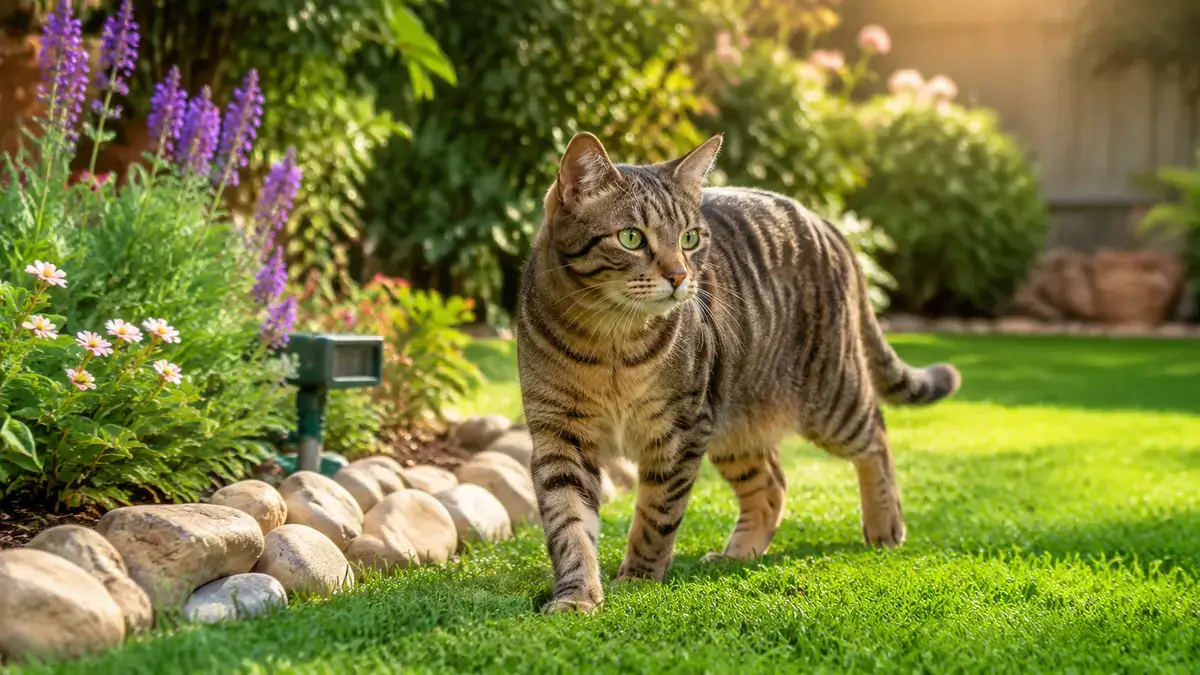 Cómo ahuyentar gatos sin hacerles daño