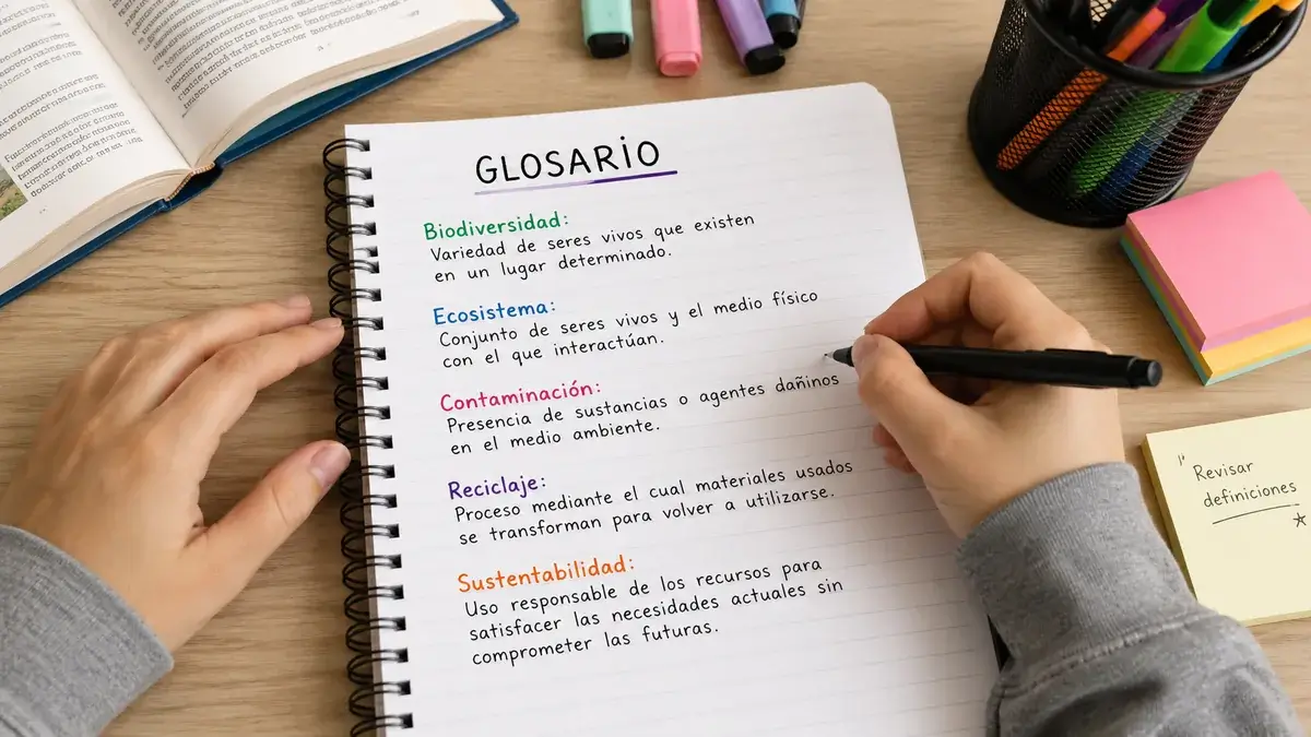 Cómo hacer un glosario