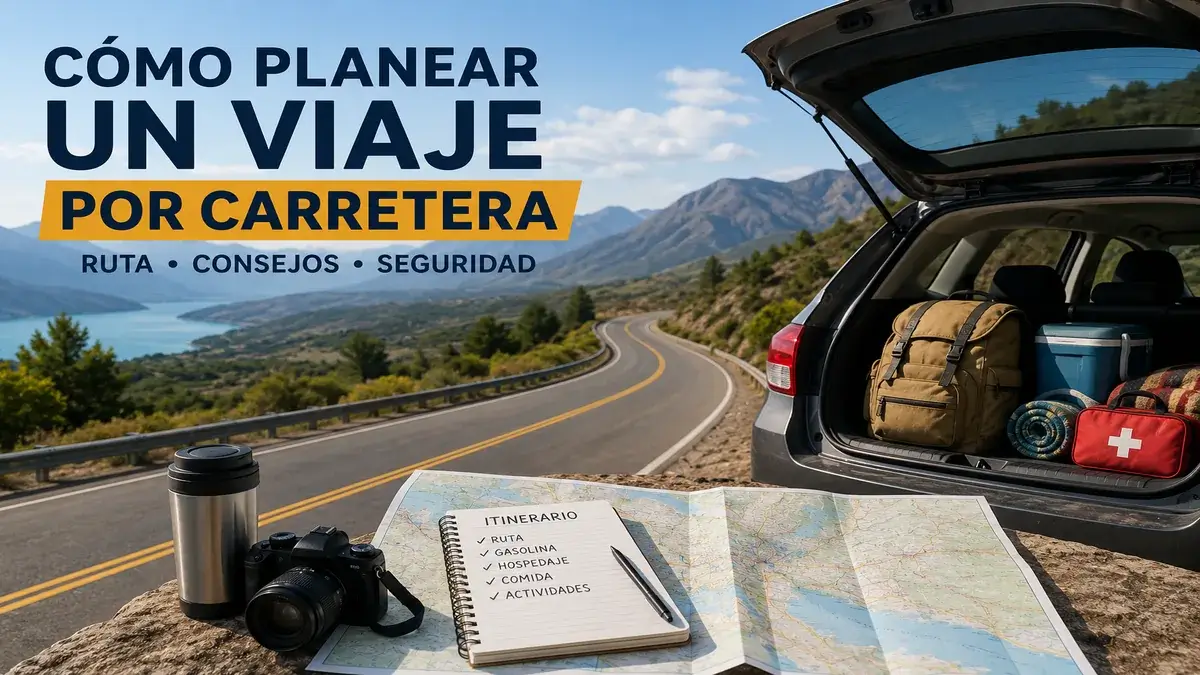 Cómo planear un viaje por carretera paso a paso