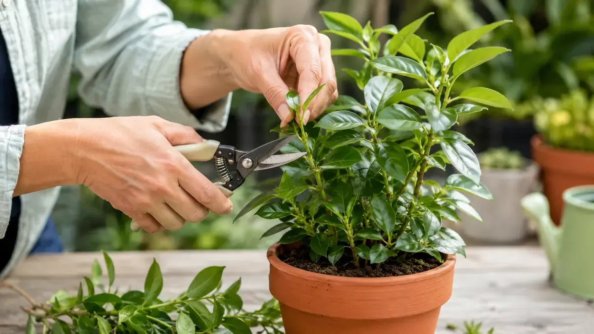 Cómo podar una planta