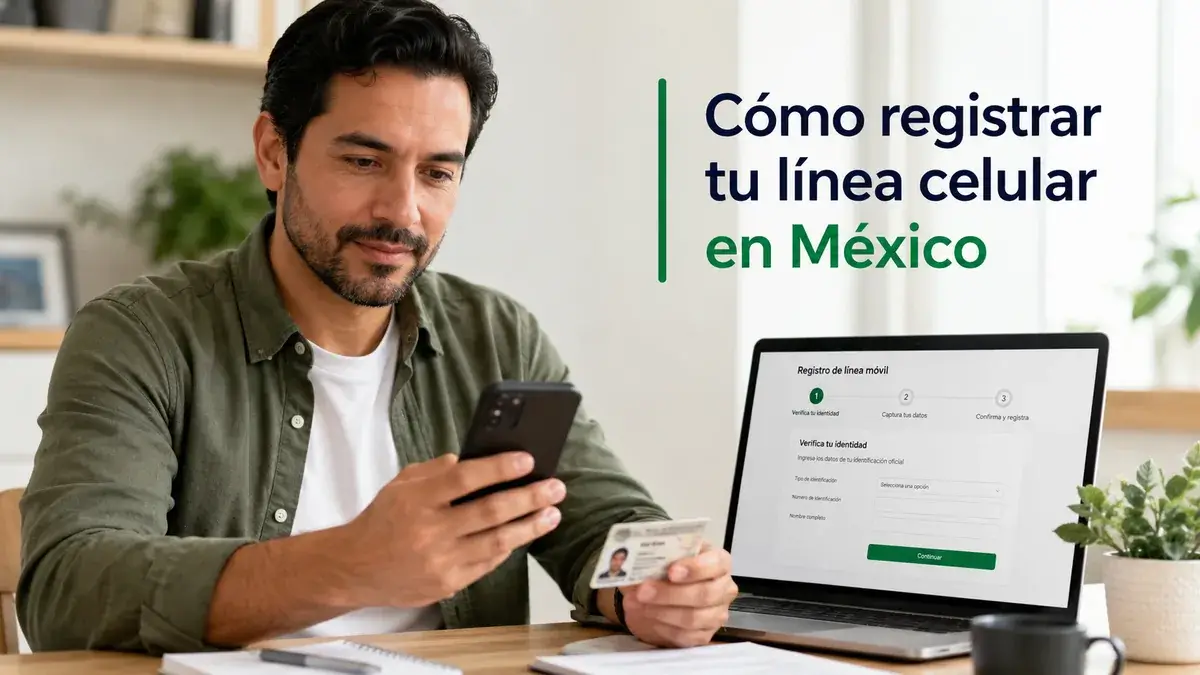 Cómo registrar tu línea celular con CURP en México