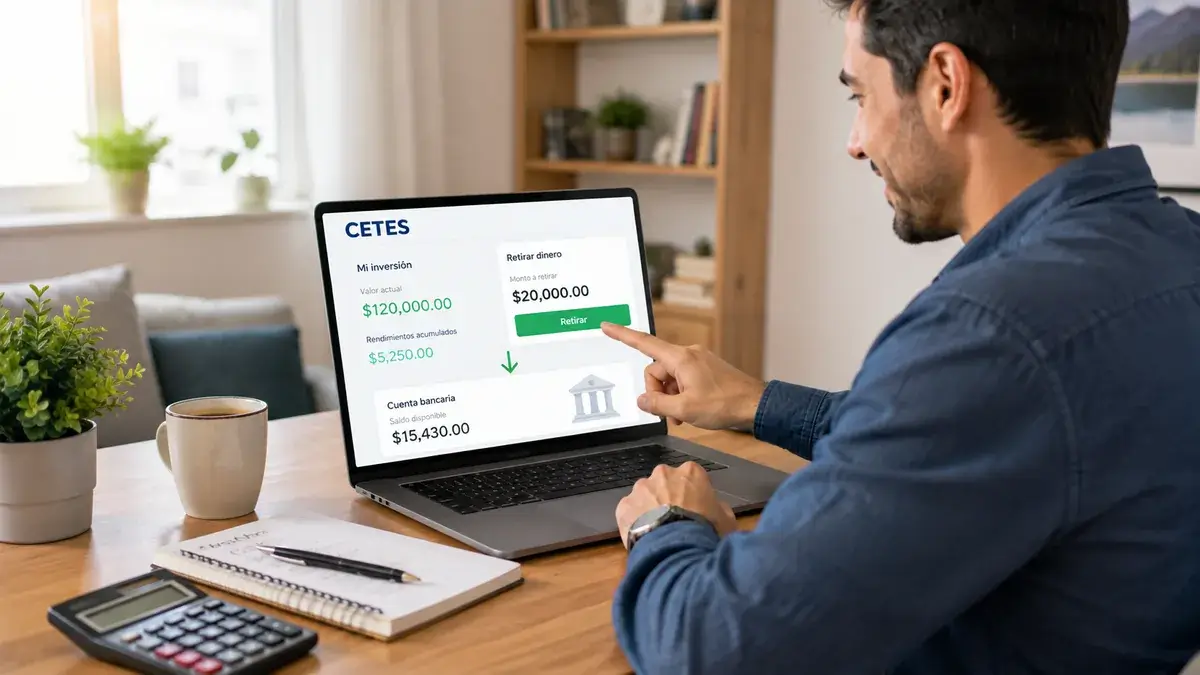Cómo retirar dinero de Cetesdirecto
