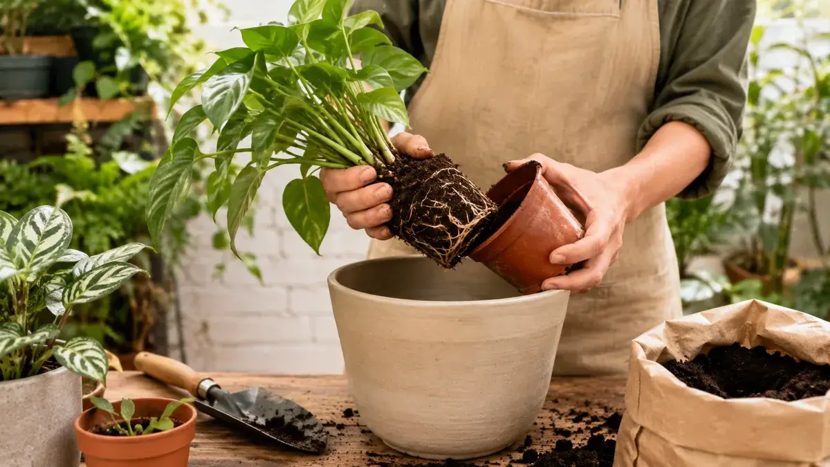 Cómo trasplantar una planta